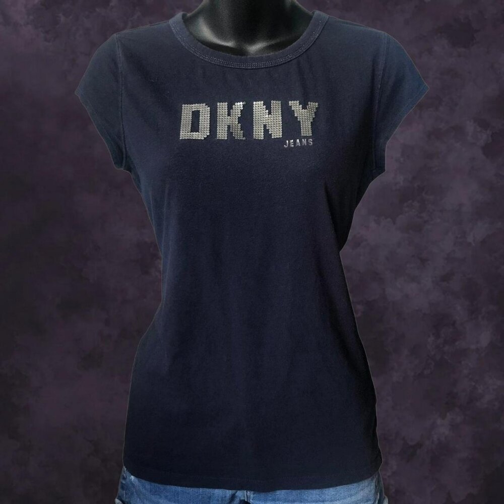 DKNY Metal Decal Tee
